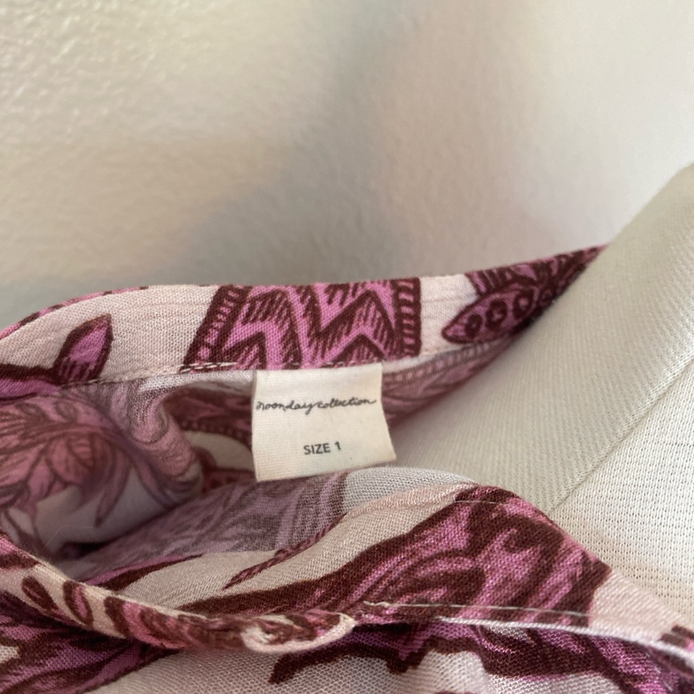 Noonday Collection Boxy Short Sleeve Blouse - Picture 4 of 5